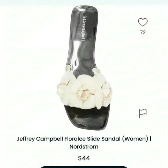 Women's Natural Floralee Flower Slide Sandals - Picture 1 of 5